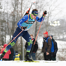 Дмитрий Лазовский стал вторым в гонке преследования на этапе Кубка Содружества в Раубичах 21
