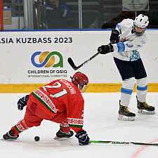 юношеской сборной Беларуси до 16 лет проиграли первый матч в Новокузнецке 24