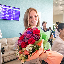 04-08-2021 - 22Встреча призёра олимпиады Максимы Недосекова