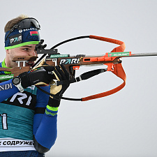 Дмитрий Лазовский стал вторым в гонке преследования на этапе Кубка Содружества в Раубичах 40