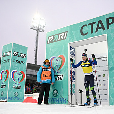 Лазовский выиграл спринт этапа Кубка Содружества в Раубичах 53