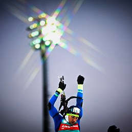 Антон Смольский выиграл спринтерскую гонку на этапе Кубка Содружества в "Раубичах"