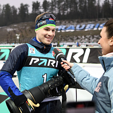 Дмитрий Лазовский стал вторым в гонке преследования на этапе Кубка Содружества в Раубичах 49