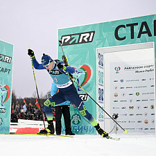 Лазовский выиграл спринт этапа Кубка Содружества в Раубичах 58