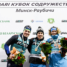 Дмитрий Лазовский стал вторым в гонке преследования на этапе Кубка Содружества в Раубичах 51