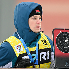 Дмитрий Лазовский стал вторым в гонке преследования на этапе Кубка Содружества в Раубичах 17