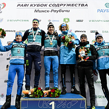 Дмитрий Лазовский стал вторым в гонке преследования на этапе Кубка Содружества в Раубичах 54