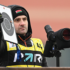 Дмитрий Лазовский стал вторым в гонке преследования на этапе Кубка Содружества в Раубичах 14