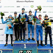 Лазовский выиграл спринт этапа Кубка Содружества в Раубичах 126